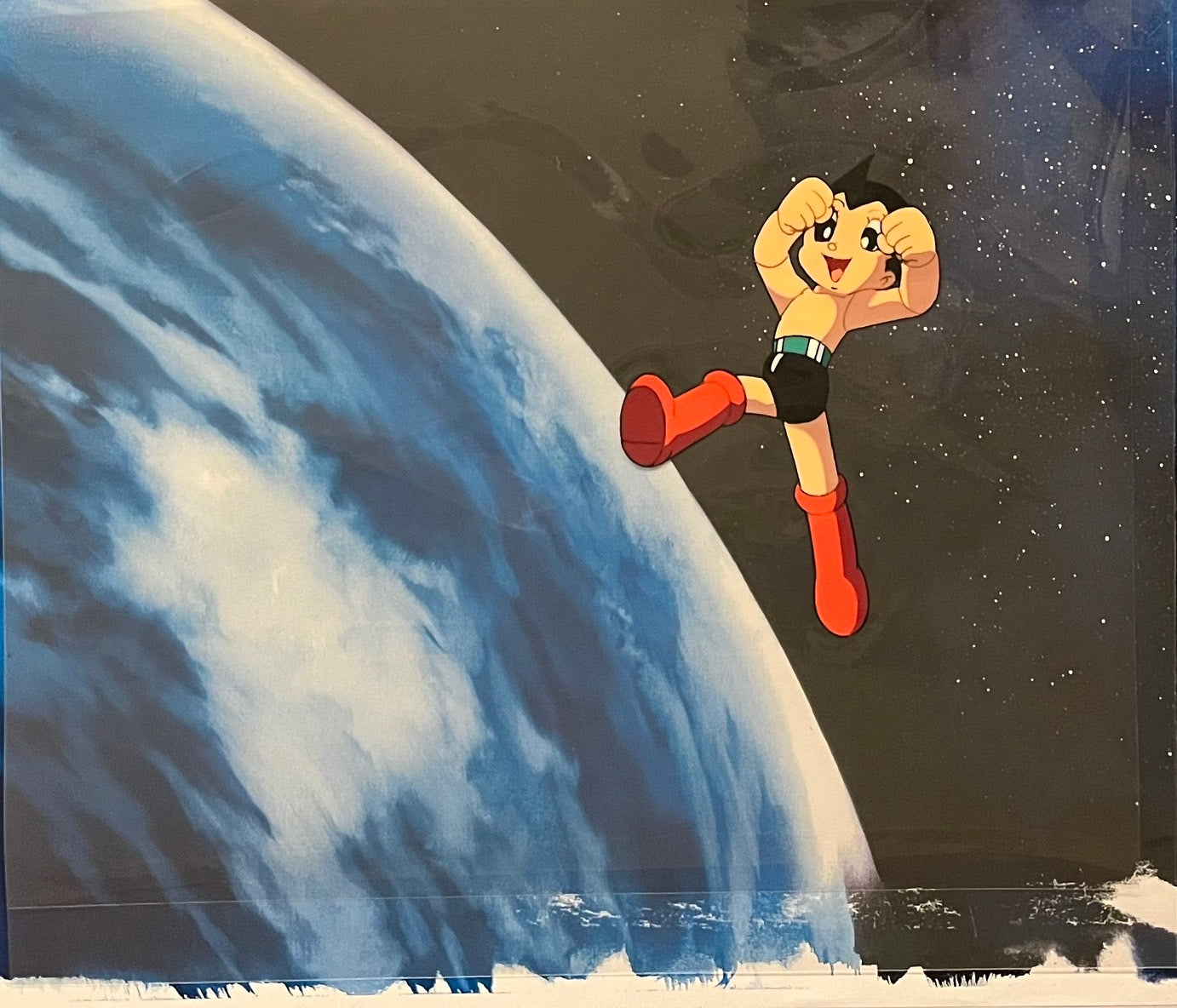 Astro Boy Original Cel and Sketch